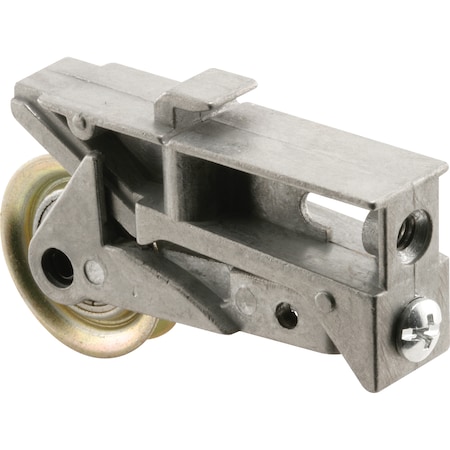 Prime-Line Single 1-1/4 in. Steel Roller Assembly, Diecast Plain Back/Unique (Single Pack) D 1734